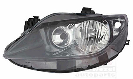 Volkswagen İbiza 2008 2012 Far Sol 2751102 (Çıft Merceklı) (Oem No:6J1941033A)