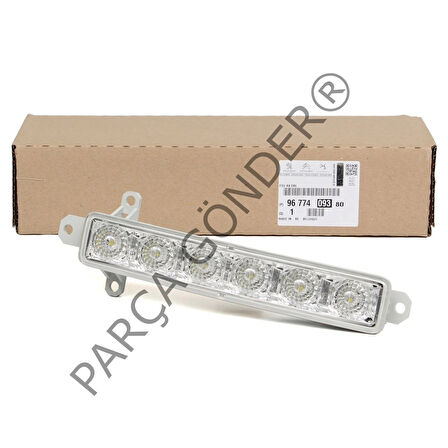 107 108 Partner Tepee Berlingo Iıı C1 C3 2012  Gündüz Farı Sağ Sol (Oem No:9677409380)