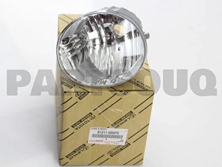 Sis Lambası Hılux 09-11 Sağ (Oem No: 81211-0D070)