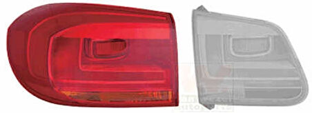 Stop Lambası Tiguan 12= Dış Sol (1 Adet) (Oem No: 5N0945095N)