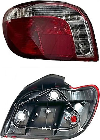 Stop Lambası Yarıs  99-02 Duysuz Sol (Oem No: 81550-52130)