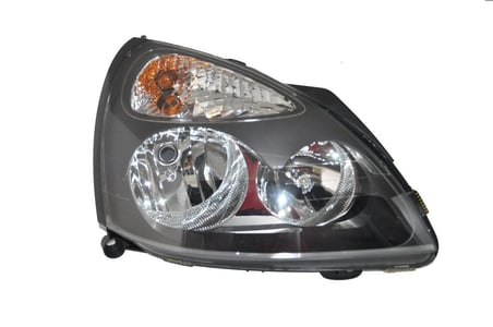 Renault Clio 2001-2005 Ön Far Elektrikli Siyah Sağ (Oem No: 7701054063)