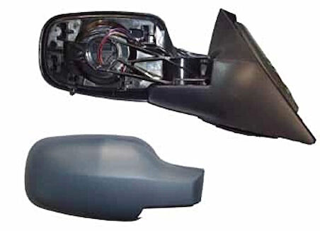 2003-2007 Renault Scenic Iı- Kapı Aynası Sağ Elektrikli-Isıtmalı 7Fişli Gri Kapaklı (Tw) (Adet) (Oem No:7701055997)