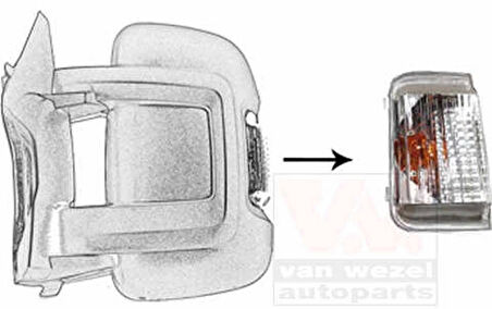 Boxer Iıı 2006  Ayna Sinyali Sol  (Oem No:6325H3)