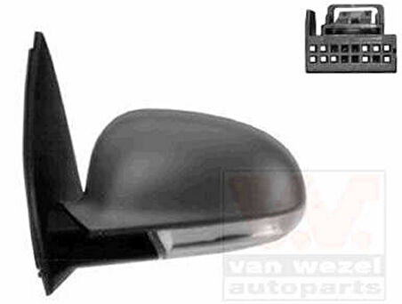 Volkswagen Golf5 2004 2009 Dış Dikiz Aynası Sol Elektrikli  Vm 197Ehpal (Oem No:1K1857507Dc)