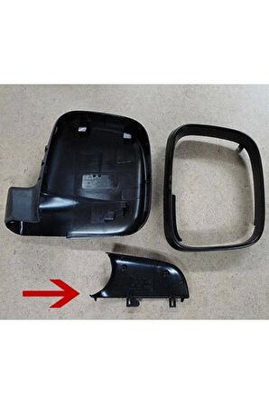 Volkswagen T5 2004 2010 Ayna Kapağı Sol Alt Kapak Sol (Oem No:7E1857603)