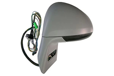Cıtroen C4 Elektrikli Ayna 04/10 Astarlı Kör Noktalı Mavi Cam Sol 8149.Zw (Oem No: 8149.Zw)