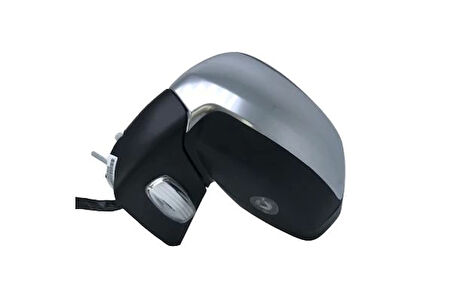 Peugeot 3008 Elektrikli Katlanır Ayna 09/16 Yan+Alt Sinyalli Krom Kapak Sol 8153.Zv (Oem No: 8153.Zv)