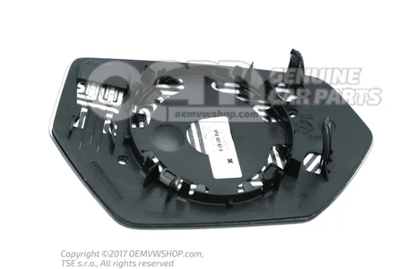 Seat Leon Elektrıklı Ayna Camı 2021--Den İtibaren; Isıtmalı Sol 5Fa857521A (Oem No: 5Fa857521A)
