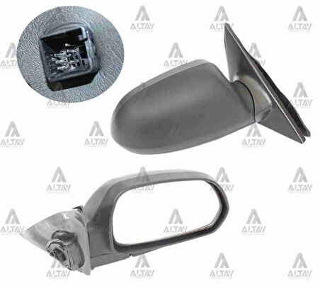 Ayna Dış Dikiz Elantra 2004-2007 Elektrikli Sağ (1 Adet) (Oem No: 87620-2D550)