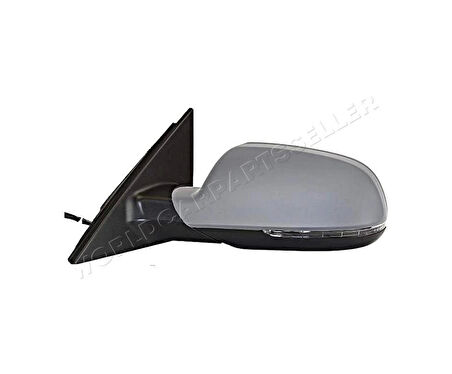 Dış Dikiz Aynası A4 10-15 Elektrikli, Isıtmalı, Sinyalli, Astarlı Sol (Oem No: 8K1857409Ag01C)