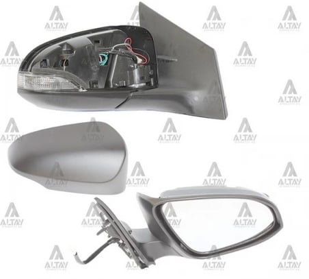 Dış Dikiz Aynası Auris 2013 Sonrası  Elektrikli Isıtmalı Sinyalli Otomatik Katlanır 9 Fiş Sağ (Oem No:87910-02F10) (Adet)