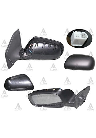 Ayna Dış Dikiz Avensıs 03-06 Elektrikli Isıtmalı Otomatik Katlanır 7 Fişli Sol (Oem No: Vm-269Ebal)