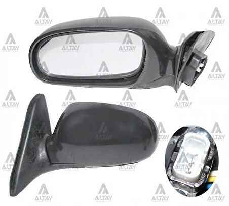 Dış Dikiz Aynası Accent 1998-2000 Elektrikli Sol (Oem No:87610-22501) (2 Adet)