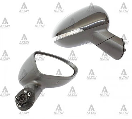 Dış Dikiz Aynası Rio 2012-2016 Elektrikli Sinyalli Isıtmalı Otomatik Katlanır Sağ (Oem No:87620-1W050) (Adet)