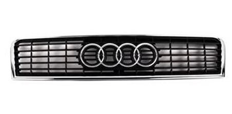 2002-2005 Audi A4 Ön Panjur Siyah (Nikelaj Çerçeveli) (Armasız) (Bfn) (Adet) (Oem No:8E0853651F3Fz)