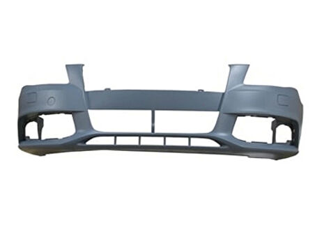 2008-2012 Audi A4 Ön Tampon Gri (Astarlı Far Yıkama Kapaklı-Sensör Deliksiz Tyg) (Adet) (Oem No:8K0807105Gru)