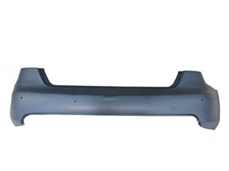2008-2012 Audi A4 Arka Tampon Koyu Gri (Sensör Delikli-Karlıksız Bfn) (Adet) (Oem No:8K5807303Agru)