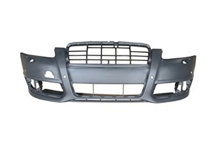 2009-2011 Audi A6 Ön Tampon (Sis-Panjur- Far Yıkama-Sensör Delikli Astarlı Bfn) (Adet) (Oem No:4F0807105Abgru)