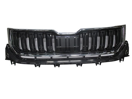 Skoda Kodıaq- 17/21; Ön Panjur Siyah Nikelaj Çerçeveli (Tw-Y) (Oem No: 565853653A)