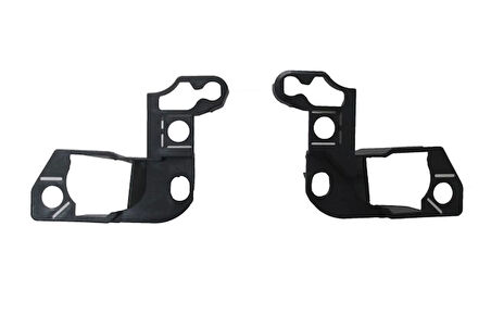 Renault Clıo- 5- Hb- 20/23; Ön Tampon Braketi (Far Ayar Sportu) Sağ/Sol Set (2 Parça) (Oem No: 625263867R)