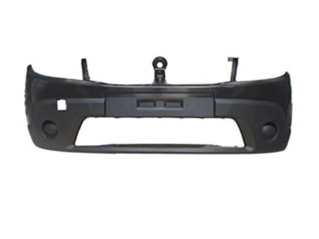 2009-2012 Dacıa Sandero Ön Tampon Siyah (Sis Deliksiz-Panjur Delikli Boyanır Tip)(Tw) (Adet) (Oem No:8200526596)