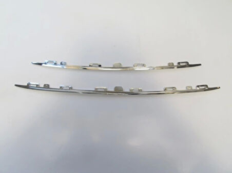2014-2015 Peugeot 308 Ön Panjur Çıtası Set 2 Parça Üst/Alt Nikelajlı (Allure Model) (Tw) (Oem No:1610745680)
