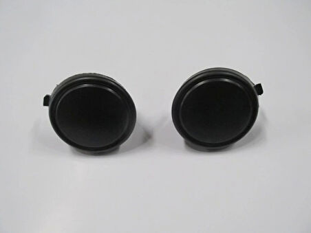 Cıtroen C3- 2003-2009 Sis Lamba Kapağı Sağ-Sol Set 2 Parça Sis Deliksiz  Oem No: 7414.Aq