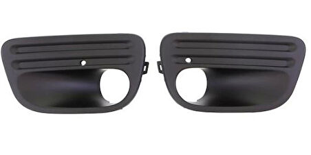 Cıtroen Berlıngo- 19/24; Sis Lamba Kapağı Sağ/Sol Set (2 Parça)  Sis Delikli (Oem No: 1632657680)