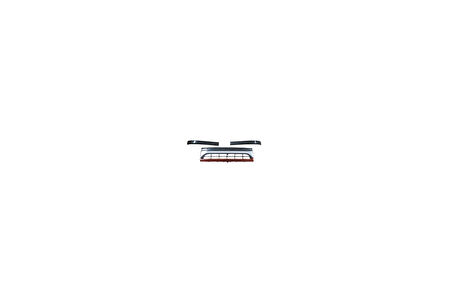 1998-2006 Mitsubishi Canter Fe635659 Ön Panjur Sarı-Beyaz Reflektörlü Klipsiz Mitsubishi Yazılı)(Fpı (Adet) (Oem No:Mc139303)