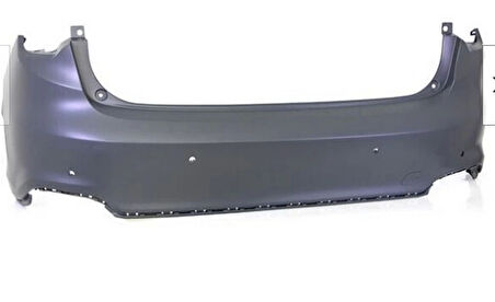 Fıat Egea- Hb- 21/24; Arka Tampon Siyah (Sensör Delikli) (Oem No: 735679532)
