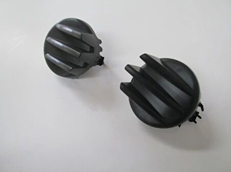 Fıat Scudo- 08/12; Sis Lamba Kapağı Siyah Sağ/Sol Set (2 Parça) (Italya) (Oem No: 7414Fh)