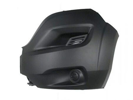 Fıat Ducato- 2014-2020 Ön Tampon Ucu Sol Siyah Sis Deliksiz Dodiksiz Araçlar İçin Eurobump  Oem No: 735589786