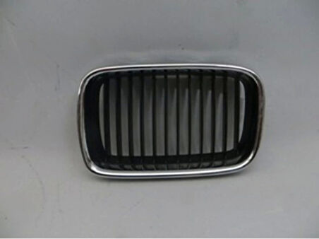1991-1994 Bmw 3 Serı E36 Sd/Coupe Ön Panjur Sol Siyah/Nikelaj Çerçeveli (Tw) (Oem No:51138122237)