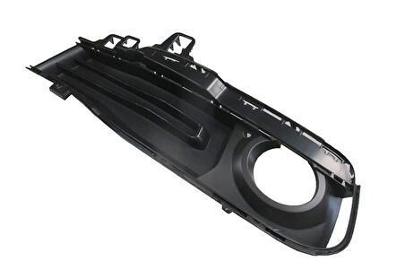 2015-2018 Bmw 3 Serı F30 Sis Lamba Kapağı Sol Siyah (Sis Delikli/Nikelaj Çıtalı) (Tw) (Oem No:51117396857)
