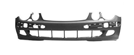 2003-2006 Mercedes E Class W211- Ön Tampon Koyu Gri (Sis Delikli-Far Yıkamalı)(Avangarde)(Tw) (Adet) (Oem No:2118800240)