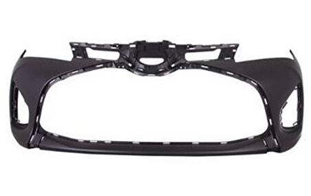 2014-2016 Toyota Yaris Ön Tampon Siyah (Sis-Panjur Delikli Tyg) (Adet) (Oem No:521190U927)