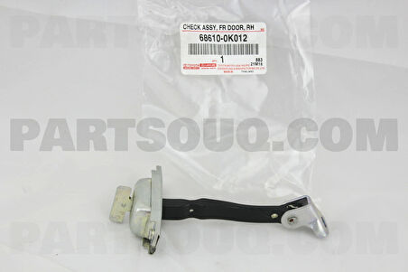Toyota Hılux- Pıck Up Vıgo- D4D 05/11; Ön Kapı Durdurucusu Sağ/Sol Aynı (Adet) (Kapı Gergisi) (Oem No: 68610-0K012)