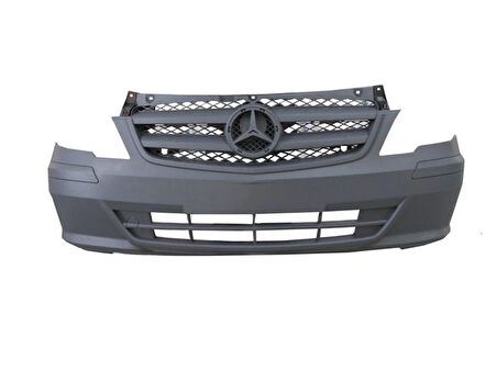 2011-2014 Mercedes Vito W639 Ön Tampon Koyu Gri (Sis Deliksiz (Kendinden Panjurlu)(Bantlı) (Italya) (Oem No:A63988069709B51)