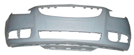 2009-2013 Opel İnsignia Ön Tampon Gri (Sensör-Far Yıkama Deliksiz-Sis Delikli Tyg) (Adet) (Oem No:13238286)