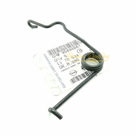 Kaput Kilit Yayı Opel Astra F Astra G Astra H Corsa C Corsa D Corsa E Vectra B Vectra C Zafıra B Merıva A Bm 96- (Oem No: 1178534)