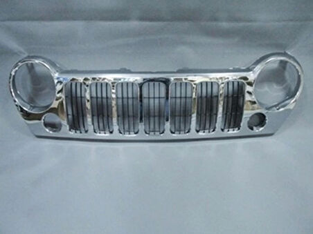 2006-2007 Jeep Cherokee Lıberty Ön Panjur Nikelajlı (İç Petekleri Siyah) (Tyg) (Adet) (Oem No:55156805Ac)