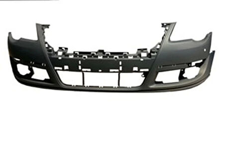 2005-2010 Volkswagen Passat B6 Ön Tampon Koyu Gri (Park Sensör Delikli-Far Yıkama Deliksiz (Sımyı) (Adet) (Oem No:3C0807217Fgru)