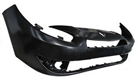 2009-2012 Renault Fluence Ön Tampon Siyah (Sis-Panjur Delikli Tw) (Adet) (Oem No:620224834R)