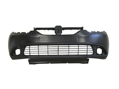 2013-2016 Renault Symbol Ön Tampon Siyah (Panjuru-Çeki Demir Kapağı İle Birlikte - Sis Delikli)(Tw) (Adet) (Oem No:620227557R)