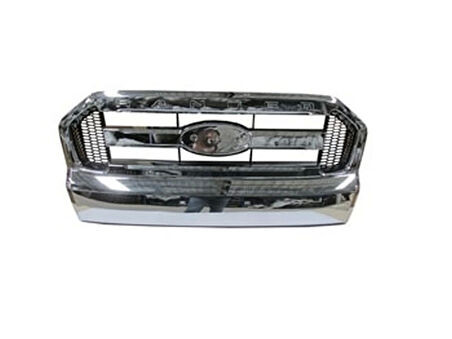 2016-2018 Ford Ranger Pıck Up- Ön Panjur Nikelajlı (İç Petekleri Siyah) (Fpı) (Adet) (Oem No:Eb3B8W200Fd)