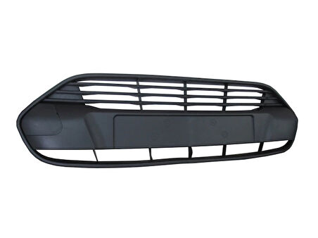 2015-2018 Ford Transit Connect Ön Tampon Panjuru Orta Siyah (Plaka Takılan) (Italya) (Oem No:Dt1117B968Ac)