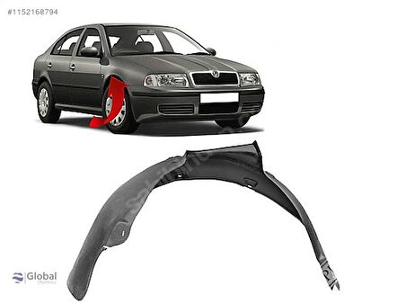 Çamurluk Davlumbazı Ön Sağ Tek Parça Vw Octavıa Bm 97-04 (Oem No: 1U0809962C)