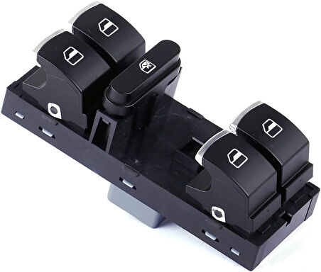 Cam Açma Dügmesı Dörtlü / Kromlu Vw Passat-Passat Cc Bm 10- (Oem No: 3C8959857)