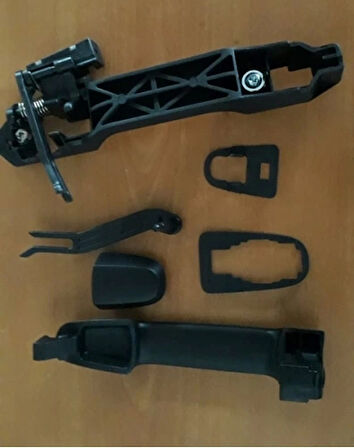 Kapı Açma Kolu Corolla 2002-2006 Arka Sol Siyah Oem No: Hgy-1012Rl